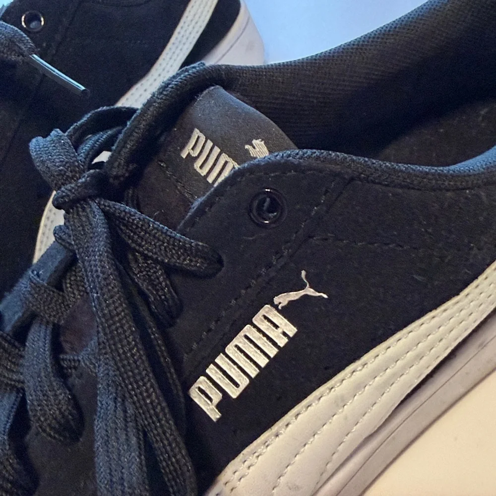 PUMA Women's Vikky 3.0 Lace Up Sneaker Black/White/Silver 9.5 US - Picture 15 of 15
